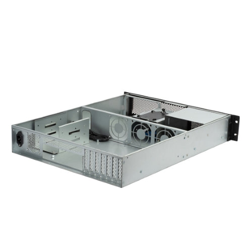 SilverStone RM23-502 2U dual 5.25 ft drive bay ATX rackmount industrial storage server chassis with USB 3.1 Gen1 interface