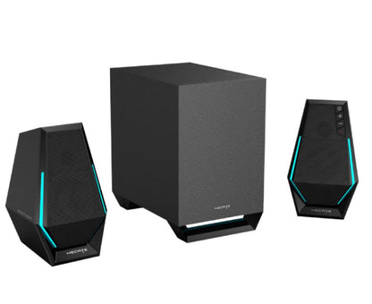 Edifier G1500 MAX 2.1 Wireless Gaming Speakers - 2.5 ft full range speaker driver unit and equipped with a 4 ft subwoofer for optimum bass