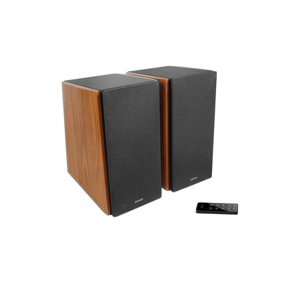 Edifier R2000DB WARMOAK Powered Bluetooth Bookshelf Speakers 25mm Eagle Eye tweeters High-gloss piano design Dual RCA Input