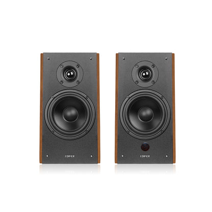 Edifier R2000DB WARMOAK Powered Bluetooth Bookshelf Speakers 25mm Eagle Eye tweeters High-gloss piano design Dual RCA Input
