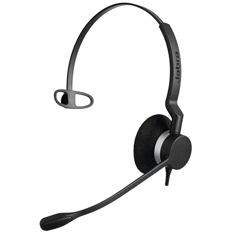 Jabra Biz 2300 Mono UC USB-C Corded Headset, HD Voice, Air Shock Microphone, Freespin, Talk in Comfort, Wired Headsets, PeakStop, Great for Long Calls