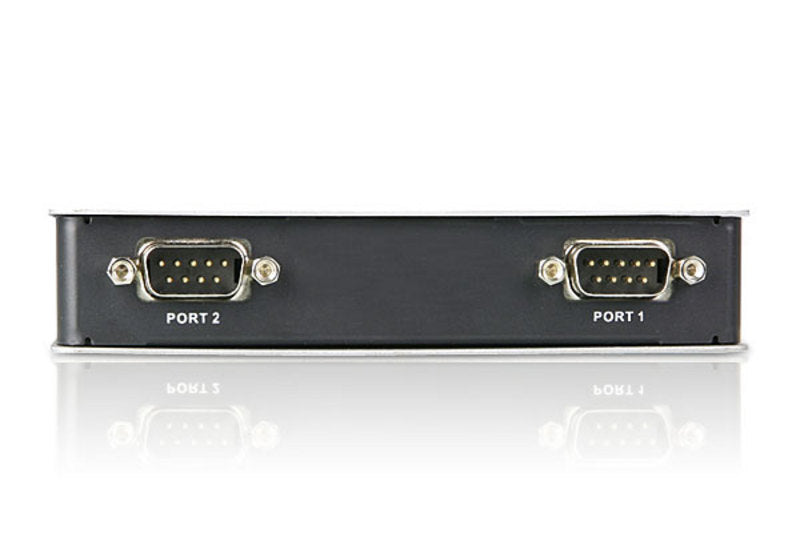 Aten Serial Hub 2 Port USB to RS232 Converter w  1.8m cable, Supports Hot-Swapping  Plug and Play