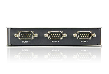 Aten Serial Hub 4 Port USB to RS232 Converter w  1.8m cable, Supports Hot-Swapping  Plug and Play