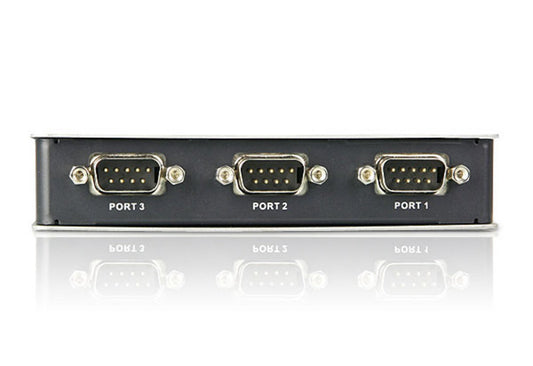 Aten Serial Hub 4 Port USB to RS232 Converter w  1.8m cable, Supports Hot-Swapping  Plug and Play