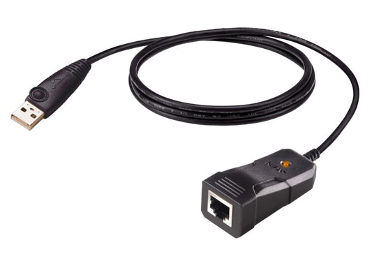 Aten USB to RJ-45 (RS-232) Console Adapter (FTDI 1.2 m), Adopts FTDI chip for enhanced device compatibility