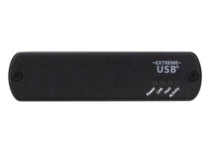 Aten USB 2.0 Cat 5 Extender with 4-Port Hub, ExtremeUSB feature supports transparent USB extension, extends up to 100m