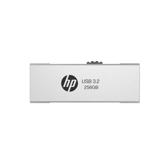 (LS) HP x818w 256GB USB3.2 Flash Drive Silver, PCBA 3.2 Read Performance  up to 100 MB s