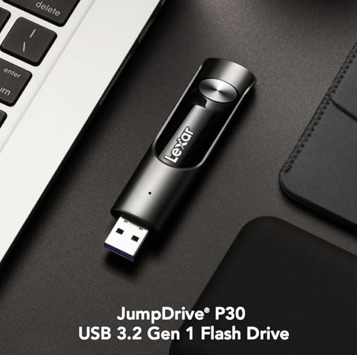 Lexar P30 256GB JumpDrive USB 3.2 Gen 1 Flash Drive, up to 450MB s read It is available in different capacities up to 1 TB to best suit your needs.