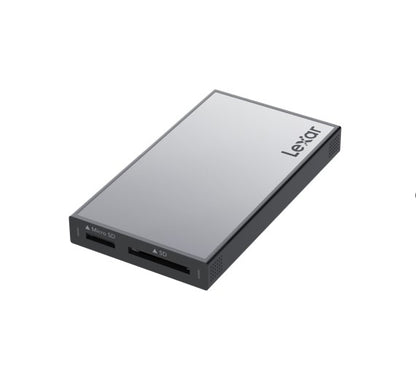 Lexar Professional Workflow USB 3.2 Gen2 Reader, support SD MicroSD UHS-II Support SDmicro SD UHS-I, Up to 104MB s Speeds,