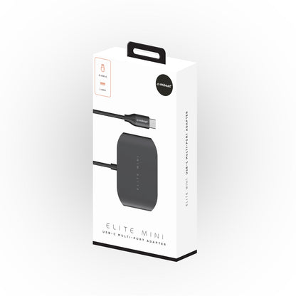 (LS) mbeat USB-C Multi-port Adapter (HDMI  USB 3.01  USB 2.01) - Space Grey, Aluminium Design 4K high resolution Data Transfer Rate: Max up to 5Gb