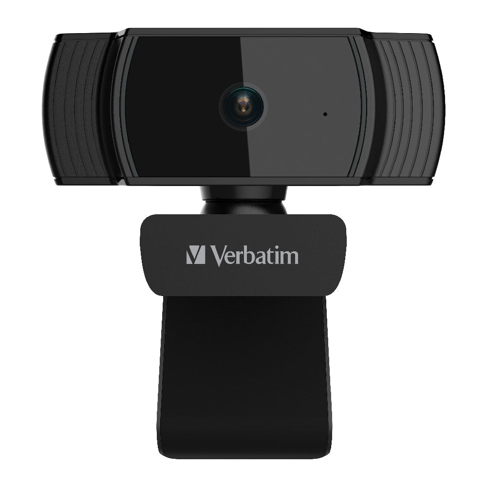 Verbatim Webcam Full HD 1080P with Auto Focus - Black