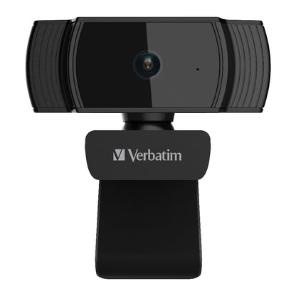 Verbatim Webcam Full HD 1080P with Auto Focus - Black